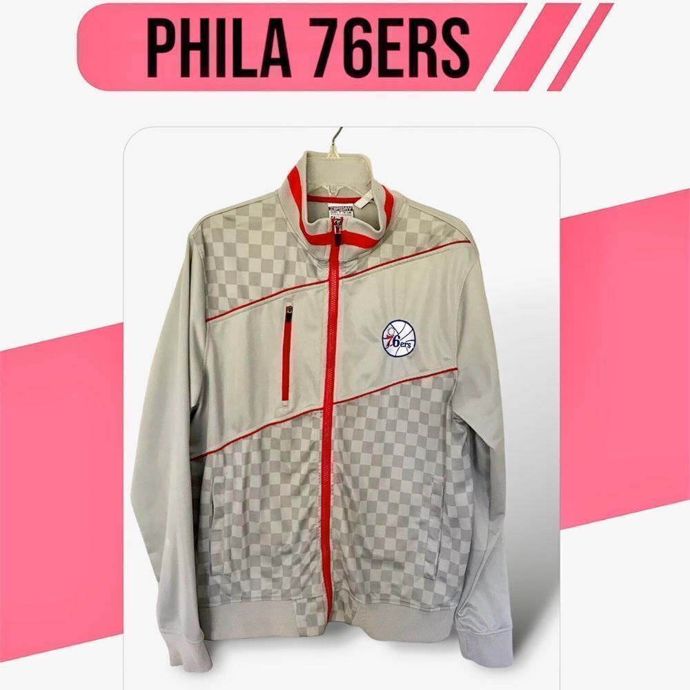 Retro Philadelphia 76ers Full zip jacket